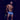 Malebasics men's boxer briefs in blue geometric print, featuring supportive pouch and comfortable fit for everyday wear.