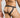 MOB Tuxedo Lace Thong