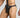 MOB Tuxedo Lace Thong