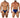 Mens Jacquard Bikini Xtremen 91192 - Xtremen_91192_Royal Blue_S - 2