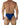 Mens Jacquard Bikini Xtremen 91192 - Xtremen_91192_Royal Blue_S - 3