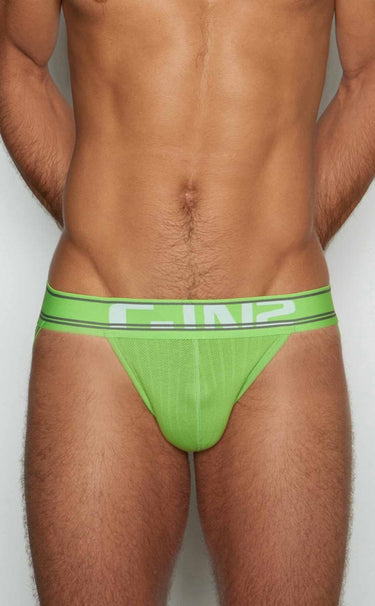 C- IN2 Jockstrap 6726-6726-342-Green-S-1