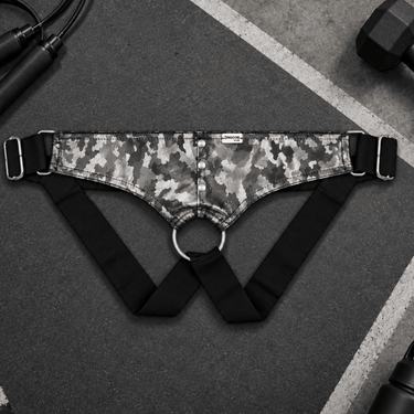 DNGEON C-ring Jockstrap Camo-DMBL01-TitaniumCamo-OS-2