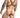 DNGEON Cross Chain Harness Animal - DMBL09 - Tiger - OS - 2