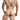 Harness - DNGEON Cross Chain Harness Animal - Zebra - OS - DMBL09 - Zebra - OS - DNGEON - 4