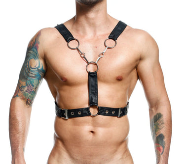 DNGEON Cross Chain Harness - DMBL09 - Black - OS - 1