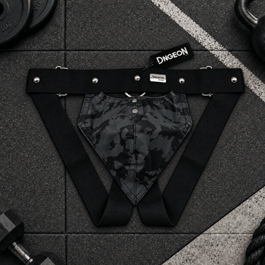 DNGEON Peekaboo Jockstrap Camo-DMBL04-BlackCamo-OS-1
