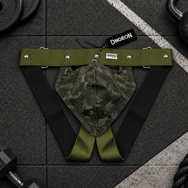 DNGEON Peekaboo Jockstrap-DMBL04-Camo-OS-2