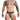DNGEON Peekaboo Jockstrap Animal - DMBL04 - Tiger - OS - 3