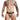 DNGEON Peekaboo Jockstrap Animal - DMBL04 - Zebra - OS - 1