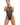 Femme X Open Back Bodysuit - FMX0009 - BlackMesh - OS - 7