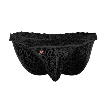 Joe Snyder Low Rise Bikini Brief Lace JSL01 - JSL01 - White Lace - L - 1