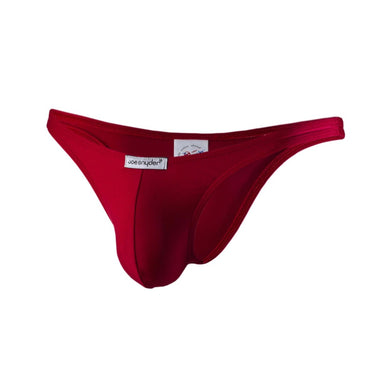 Joe Snyder Polyester Capri-JS07-PolRed-S-7