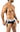 JSAW06 - Joe Snyder Activewear Mini Shorty - JSAW06 - WhiteMesh - S - 3