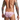Brief - Justin + Simon Classic Mens Bikini Fun Prints OUT - Pride - S - XSJ01 - Pride - S - Justin + Simon - 4