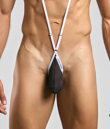 Justin + Simon Sling Lace-XSJ04-BlackMesh-OS-3