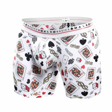 Malebasics Boxer Brief Hipster Poker - MB202 - Poker - S - 8