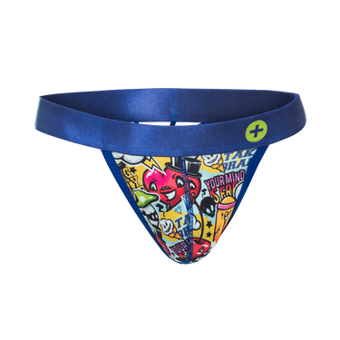 Thong - MaleBasics Hipster Thong Comics - Cherries - S - MB206 - Cherries - S - Malebasics - 22