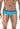 Malebasics Men's Sports Performance Hip Brief - MBM03 - Turquoise - L - 10