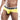 Malebasics Men's Sports Performance Hip Brief - MBM03 - Yellow - S - 16