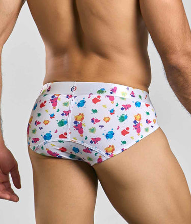 Malebasics New Hipster Brief White Splash-MB203-WhiteSplash-S-2