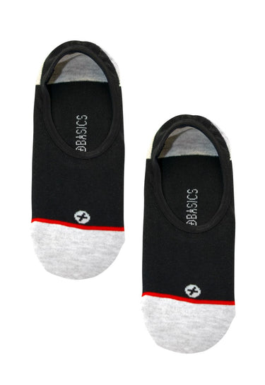 MaleBasics No - Show Sock - Black - MS03 - Black - OS - 1