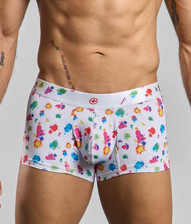 Malebasics Trunk Hipster White Splash-MB201-WhiteSplash-S-1