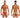 Mens Ares Thongs JOR 2161 - JOR_2161_Red_S - 2