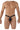 Mens Cock - Sock Jockstrap CandyMan 99613 - CandyMan_99613_Black_S/M - 1