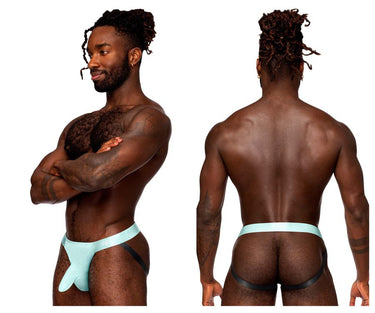 Jockstrap - Mens Easy Breezy Jock Sleeve Male Power 399 - 281 - S/M - Aqua - Male Power_399 - 281_Aqua_S/M - Male Power - 2