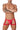Mens Garter Jockstrap CandyMan 99749 - CandyMan_99749_Red_S/M - 1
