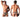 Mens Go Wild Thong with 2 Rings Male Power 439 - 295 - Male Power_439 - 295_Multi Animal_S/M - 2