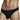 Thong - Mens Hang - loose Thong Doreanse 1280 - BLK - S - Black - Doreanse - Malebasics