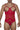 Mens Harness Bodysuit CandyMan 99670 - CandyMan_99670_Red_S/M - 1