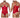Mens Harness Bodysuit CandyMan 99670 - CandyMan_99670_Red_S/M - 2