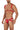 Mens Harness - Bra Two Piece Set CandyMan 99731 - CandyMan_99731_Red_S/M - 4