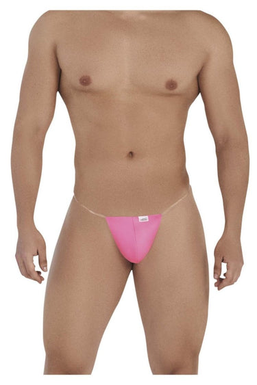 Mens Invisible Micro Thongs CandyMan Hot Pink-CandyMan_99548_Hot Pink_S-1