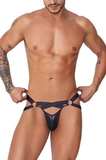 Mens Jock G - String CandyMan 99761 - CandyMan_99761_Black_S/M - 1