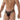 Bikini - Mens Lace and Chain Bikini CandyMan 99598 - S/M - Black - CandyMan_99598_Black_S/M - CandyMan - 4