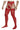 Mens Lace Garter - Jockstrap Outfit CandyMan 99550 - CandyMan_99550_Red_S/M - 4