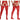 Jockstrap - Mens Lace Garter - Jockstrap Outfit CandyMan 99550 - S/M - Red - CandyMan_99550_Red_S/M - CandyMan - 2