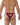 Bikini - Mens Lace Heart Bikini CandyMan 99579 - S/M - Burgundy - CandyMan_99579_Burgundy_S/M - CandyMan - 3