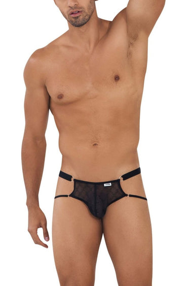 Mens Lace Jockstrap CandyMan 99730 - CandyMan_99730_Black_S/M - 1
