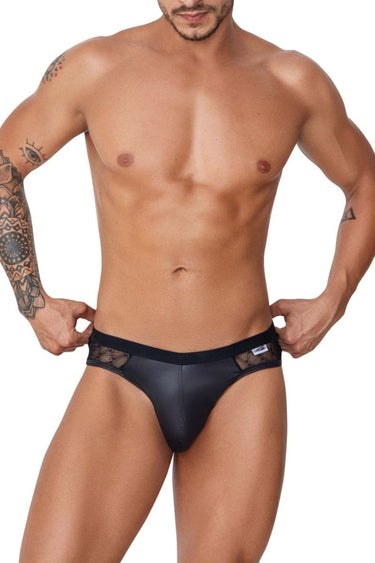 Mens Lace Jockstrap CandyMan 99763 - CandyMan_99763_Black_S/M - 1