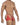 Mens Lace Trunks Thongs CandyMan 99773 - S/M - Red - CandyMan_99773_Red_S/M - 4
