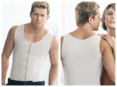 Mens Latex Men Girdle Body Shaper Ann Chery 2034 - Ann Chery_2034_Beige_XS - 2