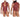 Mens Lumberjack Bodysuit CandyMan 99800 - CandyMan_99800_Red_S/M - 2