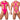 Bodysuit - Mens Mesh Bodysuit CandyMan 99643 - S/M - Hot Pink - CandyMan_99643_Hot Pink_S/M - CandyMan - 2
