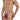 Thong - Mens Mesh G - String Thongs CandyMan 99795 - S/M - Burgundy - CandyMan_99795_Burgundy_S/M - CandyMan - 4