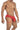 Mens Mesh Garter Thongs CandyMan 99792 - CandyMan_99792_Red_S/M - 4